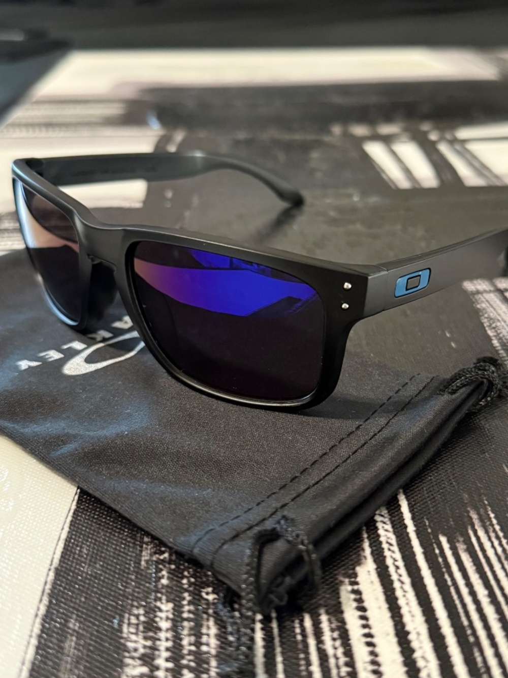 Oakley Holbrook Blue Reflective  Sunglasses